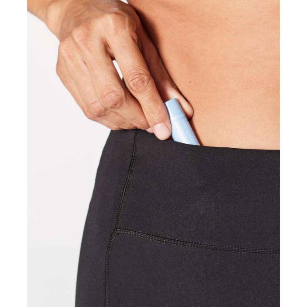 lululemon | Speed Up Crop (21") Sz 4 Black- shipping included - Picture 3 of 16